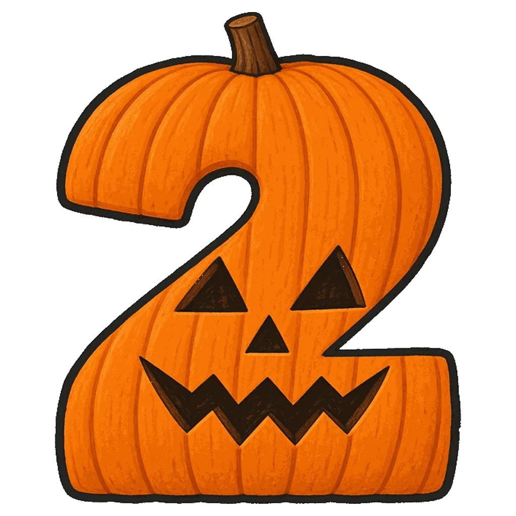 Halloween bubble number 2